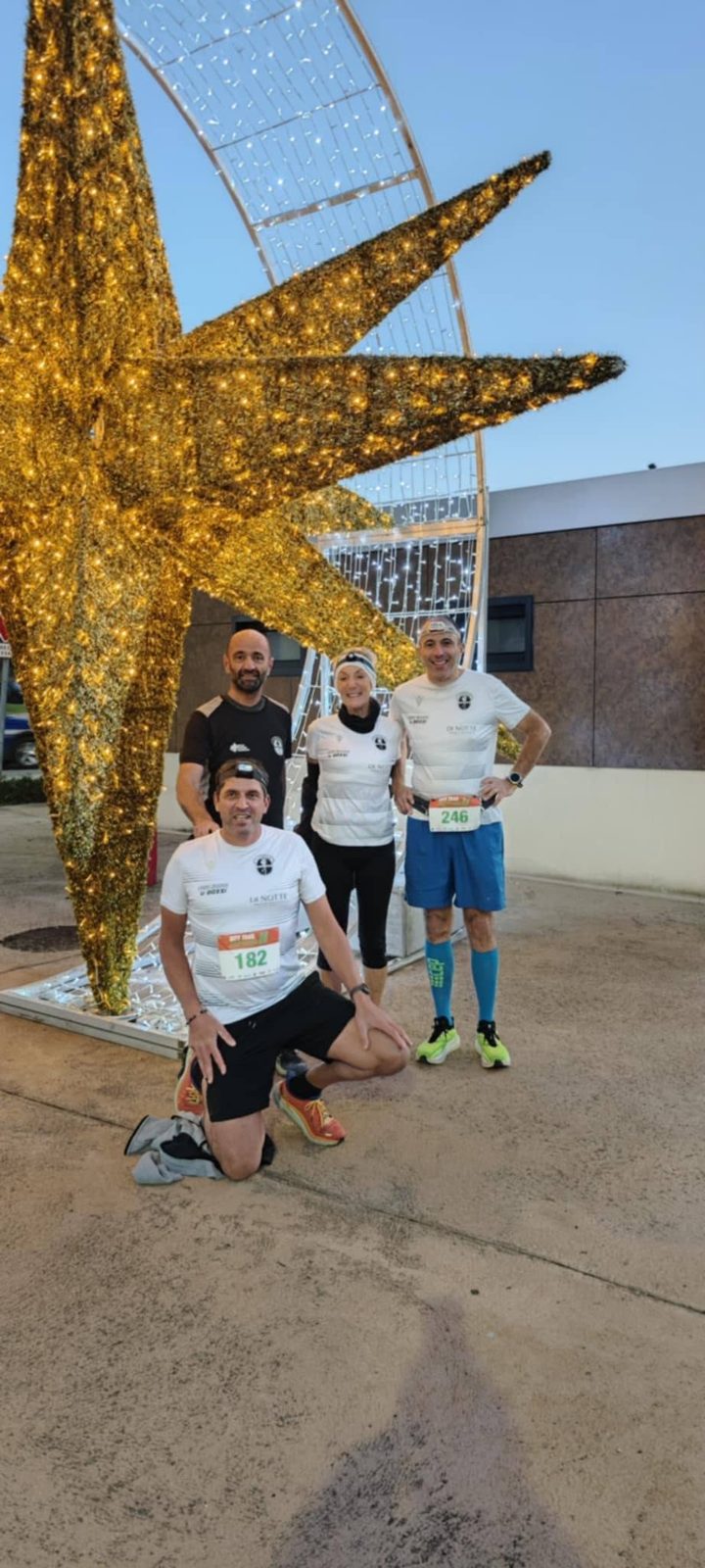 Le club sur un city trail